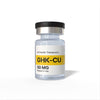 Vial labeled 'GHK-CU 50 MG' with 'NX Peptide Therapeutics' on a white background