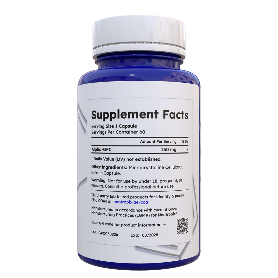 Fladrafinil + Alpha-GPC Focus Duo