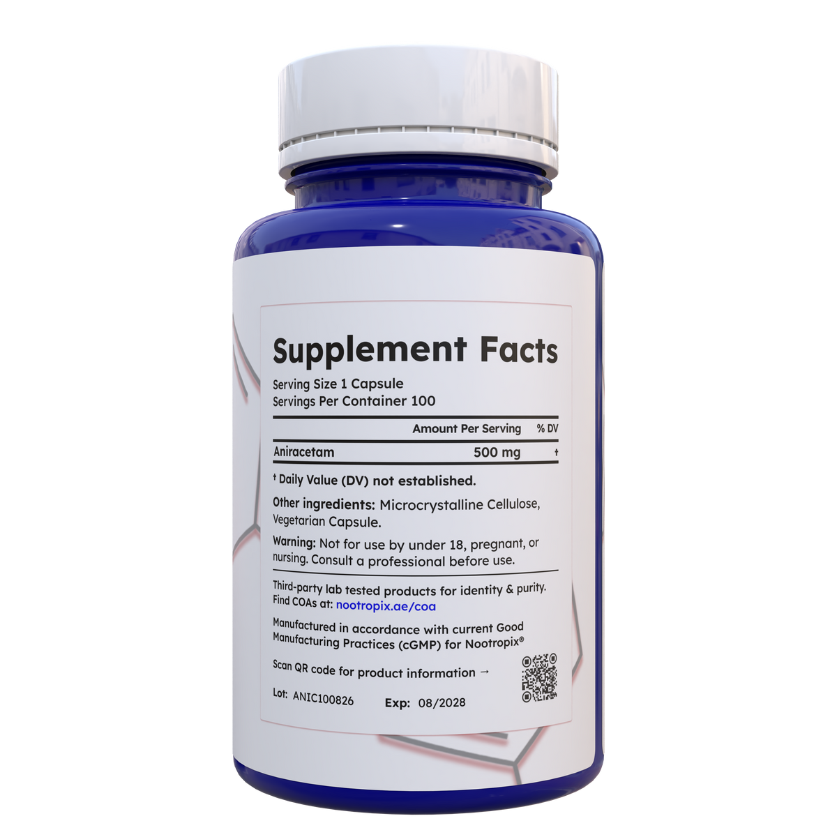 Aniracetam 500mg Capsules