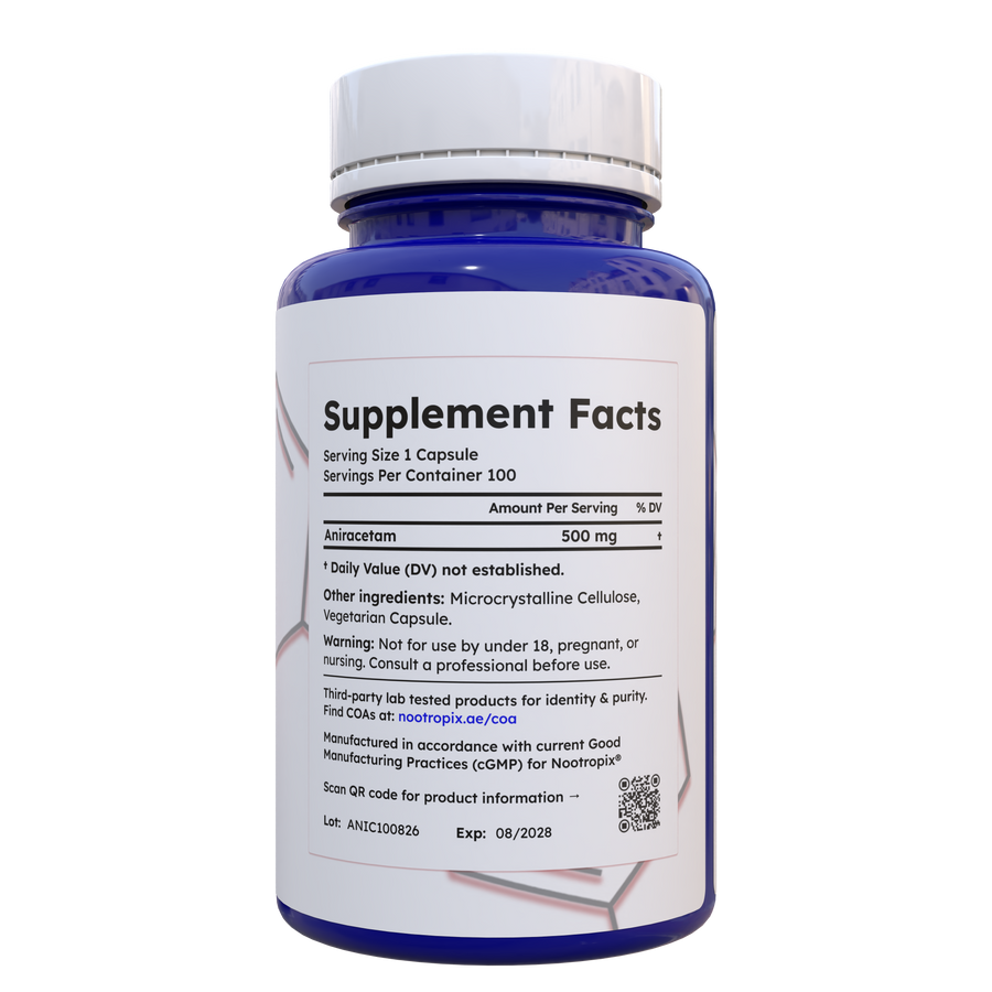 Aniracetam 500mg Capsules