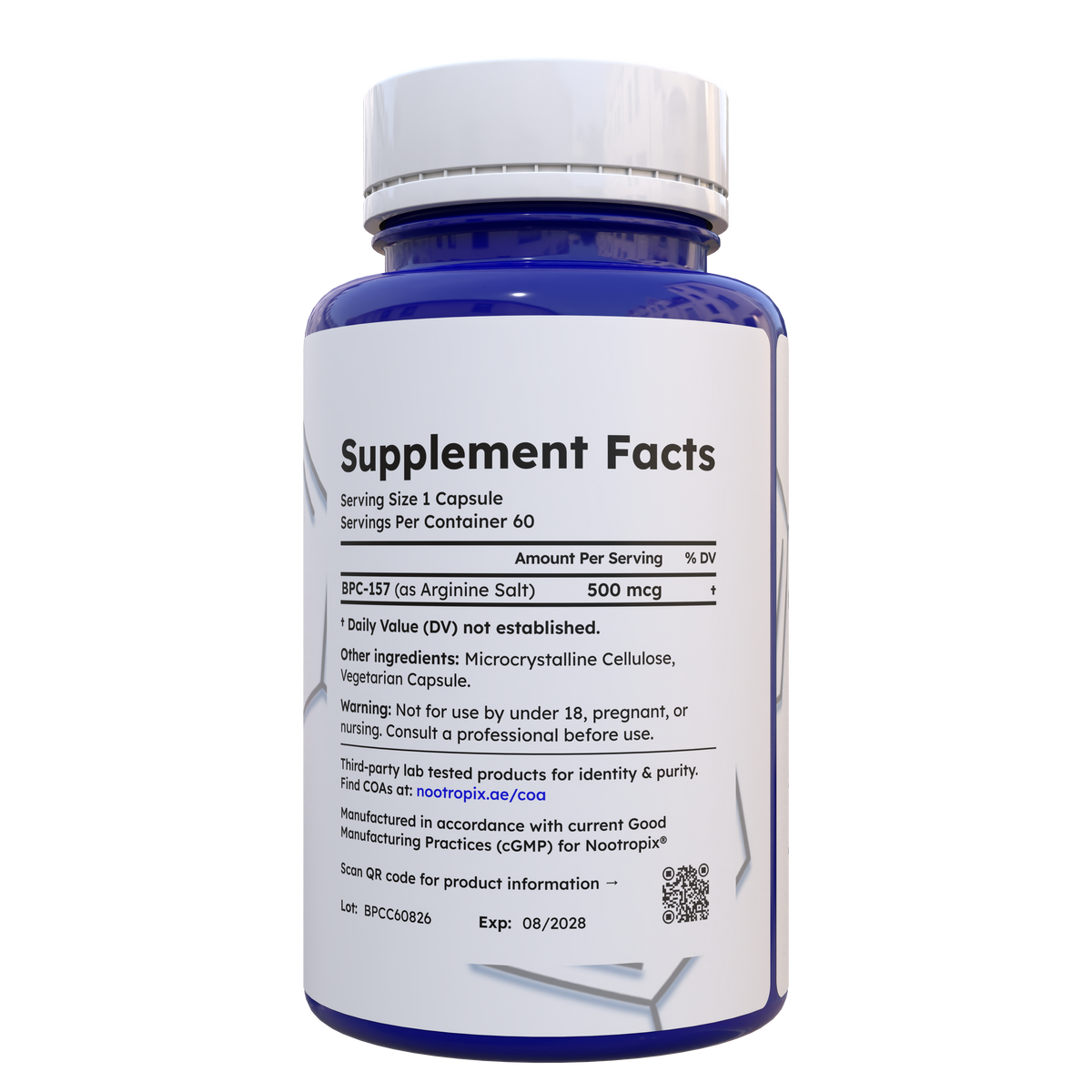 BPC-157 500mcg Oral Capsules