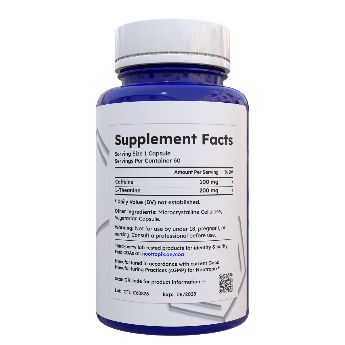 Caffeine L-Theanine Capsules