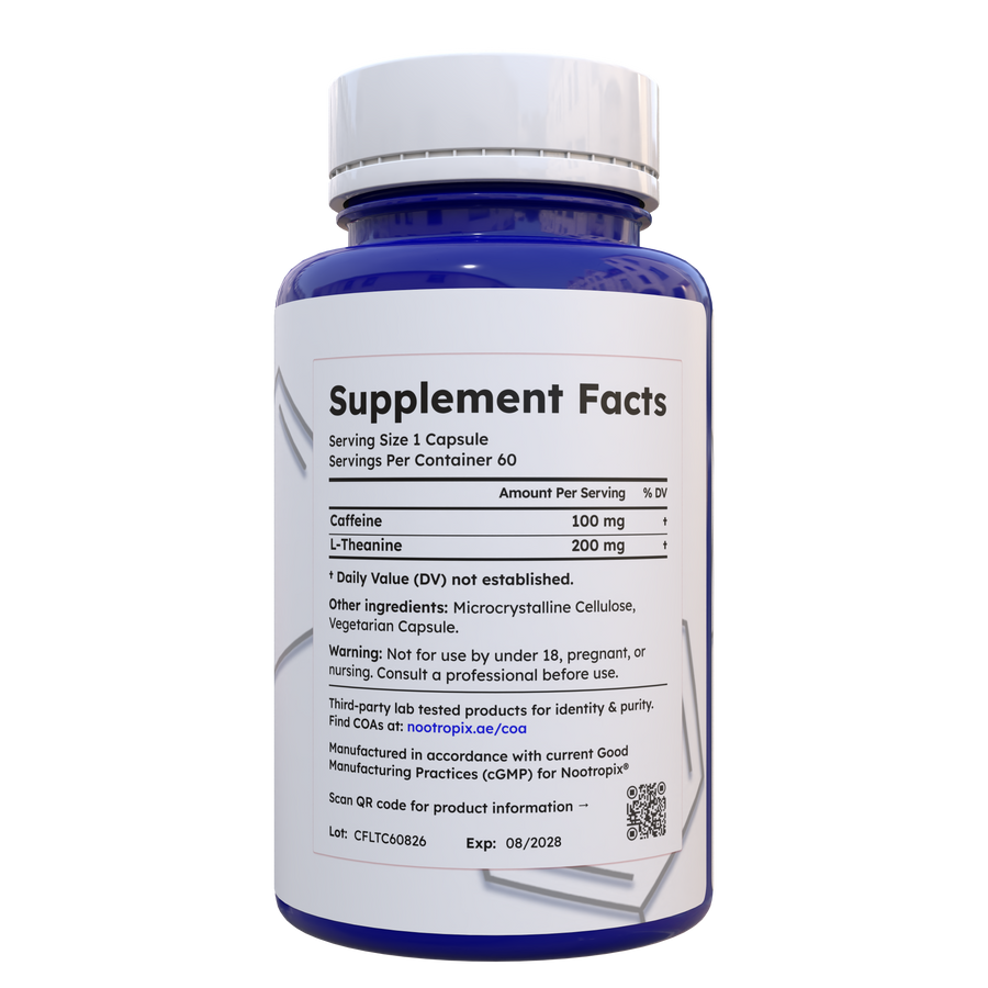 Caffeine L-Theanine Capsules
