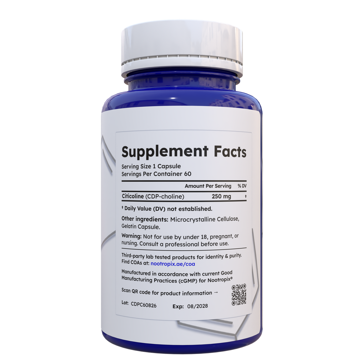 CDP-choline 250mg Capsules