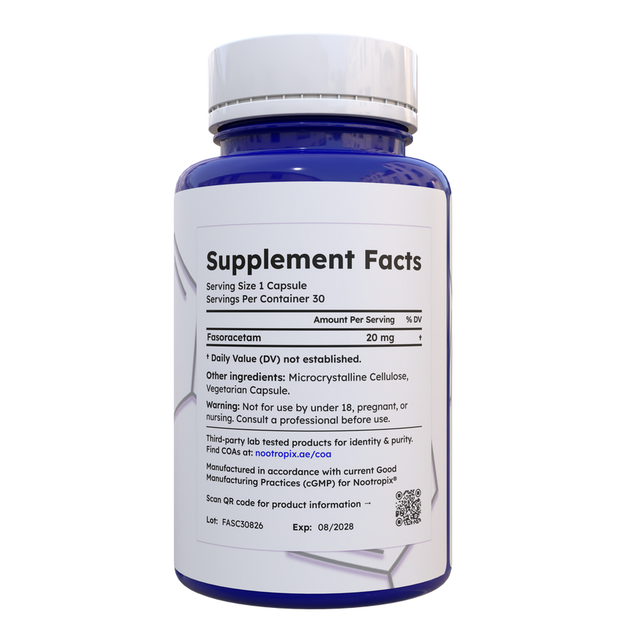 Fasoracetam 20mg Capsules