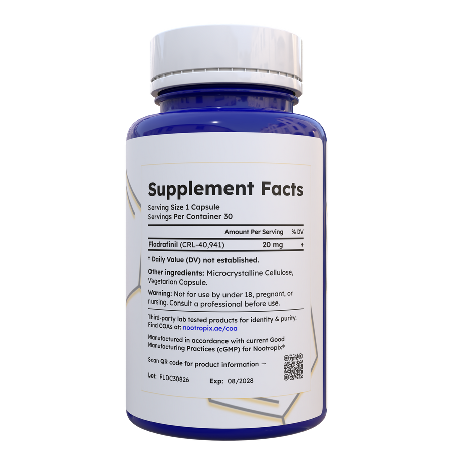 Fladrafinil 20mg Capsules