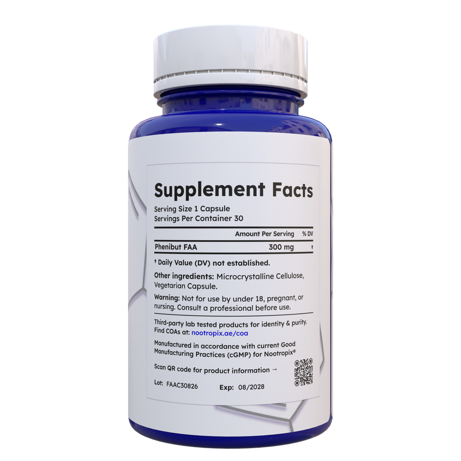 Phenibut FAA 300mg Capsules