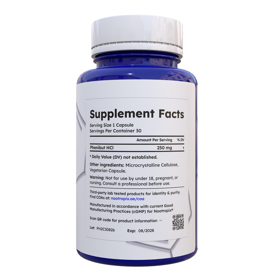 Phenibut 250mg Capsules