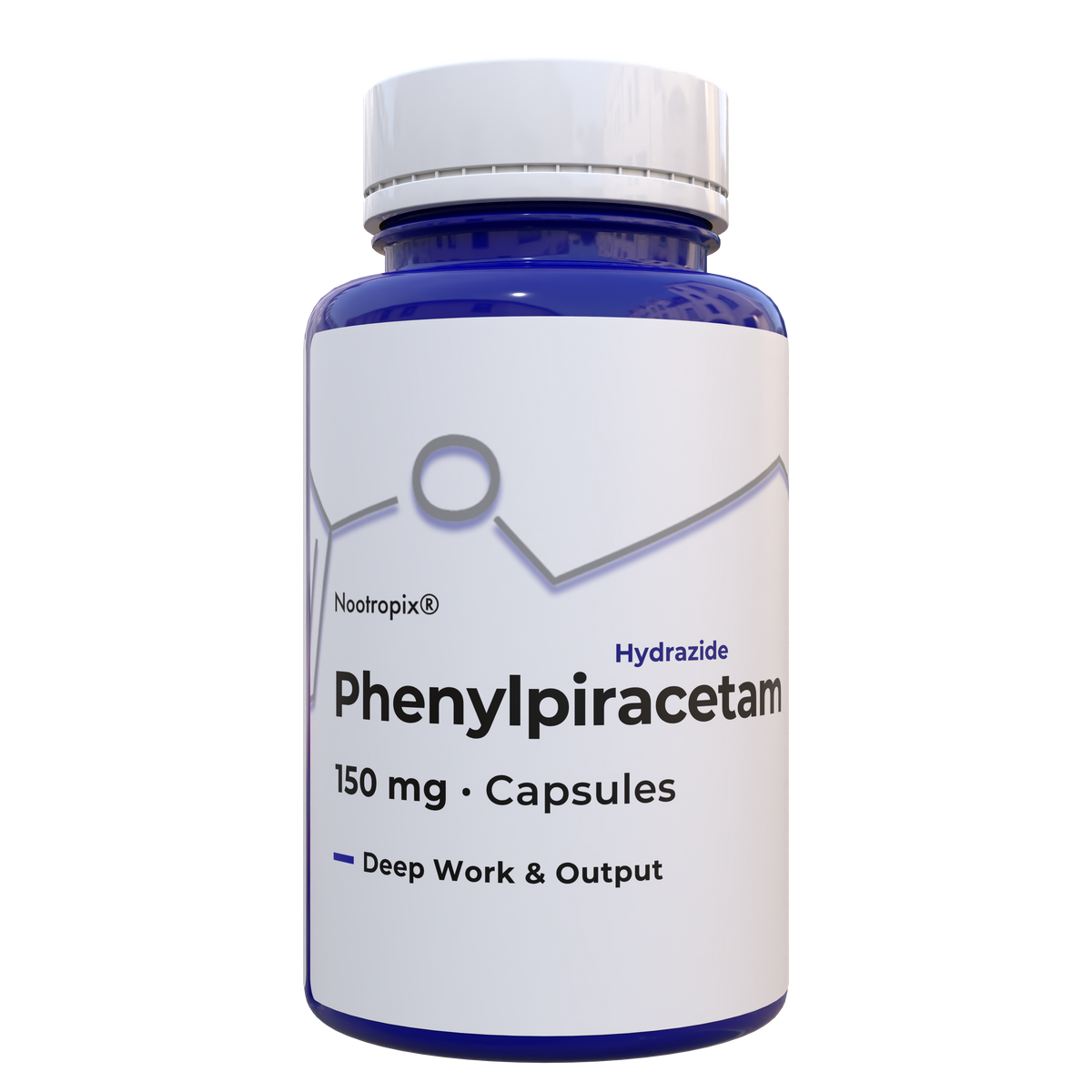 Phenylpiracetam Hydrazide 150mg Capsules