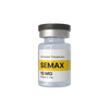 Nootropix Semax 10mg peptide vial with white label and black cap for research use