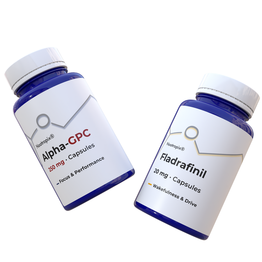 Fladrafinil + Alpha-GPC Focus Duo